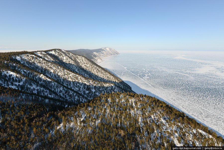 Природа Байкала зимой