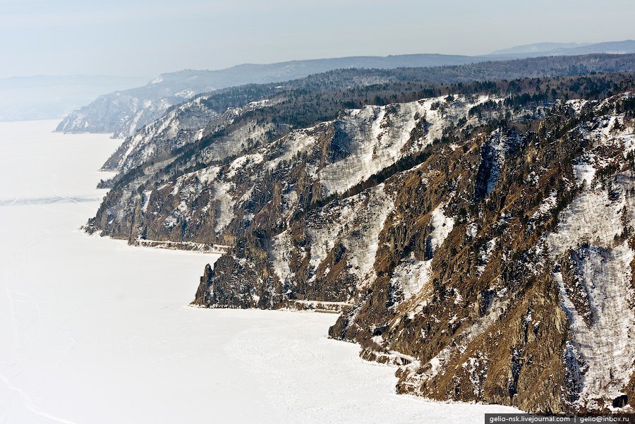 Природа Байкала. Зима. 