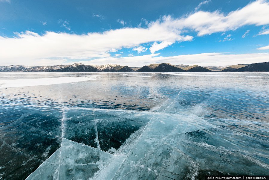 Удивительный лед на Байкале