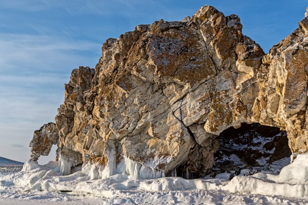 Зимняя природа Байкала
